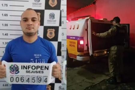 Fugitivo de presídio de segurança máxima no ES tentava 'viver uma vida normal' em BH