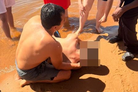 Bombeiro de folga salva homem que se afogava em lago no Sul de Minas