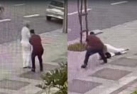 Vídeo: adolescente joga idosa no chão durante assalto na Savassi, em BH