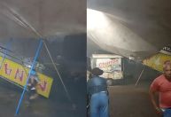 Tempestade derrubou estrutura de parque em Itabirito um dia antes de acidente fatal