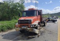 Caminhoneiro descreve dinâmica do acidente com carro da TV Band Minas na BR-381