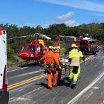 PRF libera pista da BR-251 após acidente com 2 mortos e 8 feridos no Norte de Minas