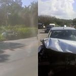 Batida frontal entre carros deixa três feridos na BR-381 em Sabará, na Grande BH
