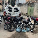 PM recupera 4 motos furtadas e prende 4 suspeitos da mesma família em BH