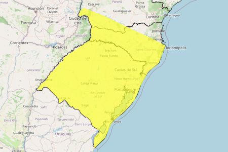 Inmet alerta para declínio de temperatura em 3 estados; veja locais afetados • Reprodução/ Inmet