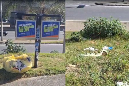 Homem encontra feto escondido no Lagoinha, em BH, e desabafa: 'Coisa terrível de ver'