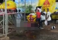 Acidente em brinquedo 'minhocão' mata visitante de parque de diversões em Itabirito