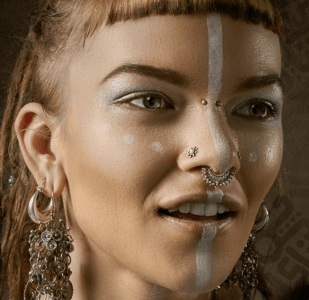 O piercing certo pode mudar totalmente seu rosto • Ia