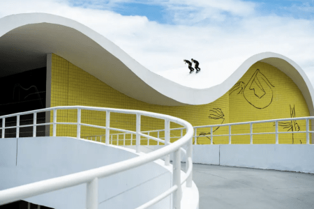 Skate invade obras de Oscar Niemeyer e vira documentário internacional