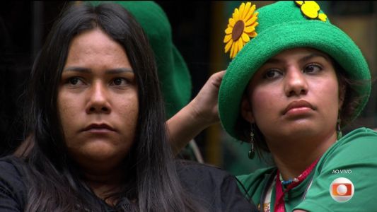 Samira precisou decidir entre Chaiany e Gabriela • Reprodução | Globo