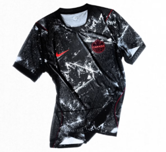 Segundo uniforme do Canadá na Copa de 2026 • Divulgação/Nike