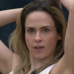 Ana Paula, do BBB, descarta camisa da CBF: 'Gosto de verde, amarela e escudo do Atlético'