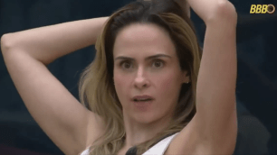 Ana Paula, do BBB, descarta camisa da CBF: 'Gosto de verde, amarela e escudo do Atlético'