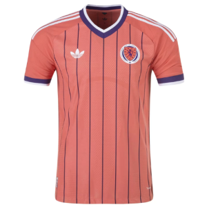 Segundo uniforme da Escócia para a Copa do Mundo de 2026 • Divulgação/Adidas