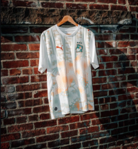Segundo uniforme de Costa do Marfim para a Copa do Mundo de 2026 • Divulgação/PUMA