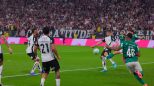 Palmeiras vai às redes e cobra arbitragem por possível pênalti no Dérbi