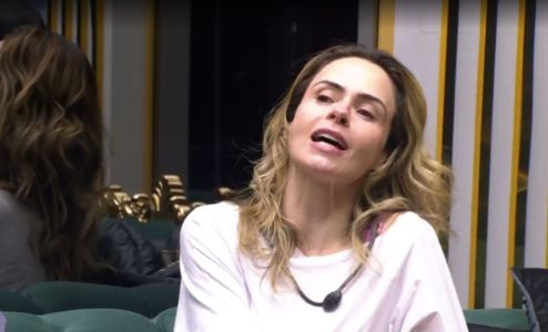 Ana Paula Renault reclama de discurso de Tadeu Schmidt no BBB 26