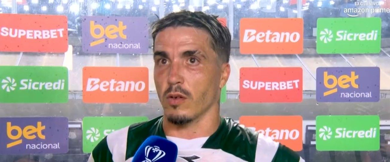 Veja o que disse Josué após empate do Coritiba com Santos pela Copa do Brasil