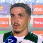 Veja o que disse Josué após empate do Coritiba com Santos pela Copa do Brasil