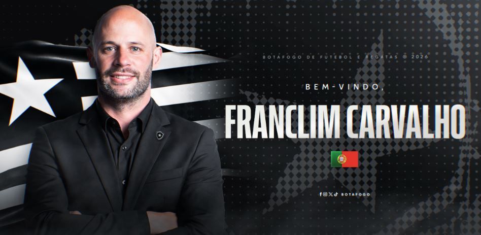 Botafogo anuncia Franclim Carvalho como novo técnico