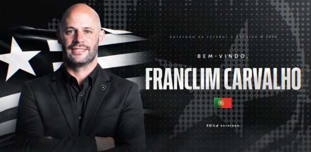 Franclim Carvalho foi anunciado como técnico do Botafogo