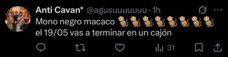 Matheus Pereira foi alvo de ofensas racistas e ameaças de argentinos nas redes sociais • Reprodução