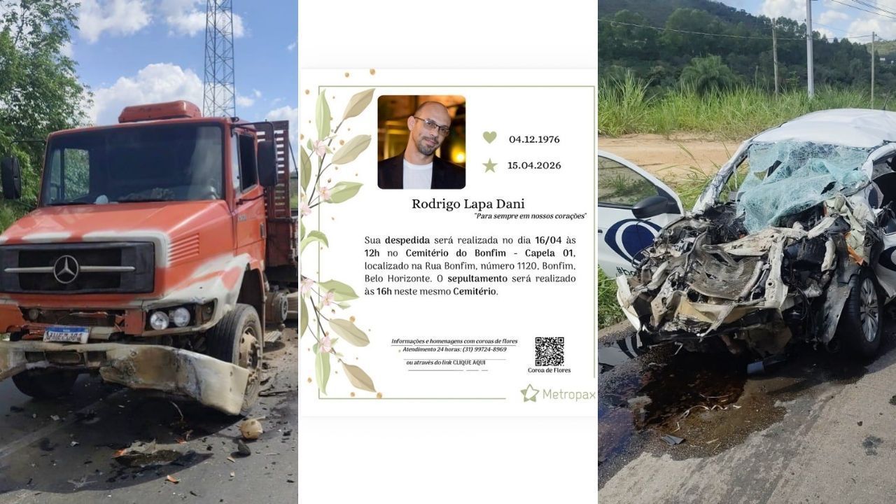 Corpo do cinegrafista Rodrigo Lapa, morto em acidente na BR-381, será velado nesta quinta em BH