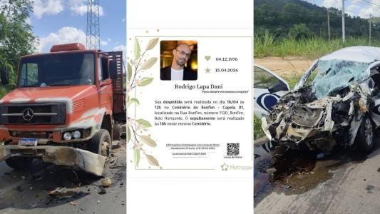 Corpo do cinegrafista Rodrigo Lapa, morto em acidente na BR-381, é velado nesta quinta em BH