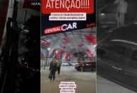 Criminosos invadem agência e furtam quatro carros em ação de 4 minutos em João Monlevade; vídeo