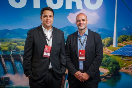 O CEO da CNN Brasil, João Vítor Xavier, e o vice-presidente Comercial, Bruno Bianchini