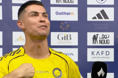 Cristiano Ronaldo discute com torcedores do Al-Ahli após vitória do Al-Nassr