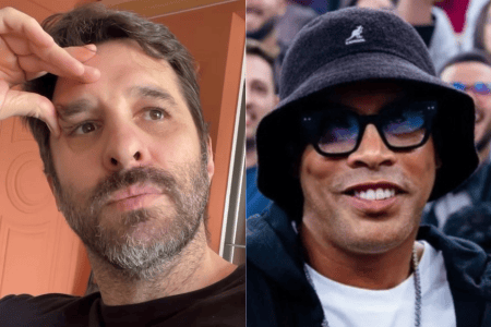 Rafinha Bastos e Ronaldinho Gaúcho