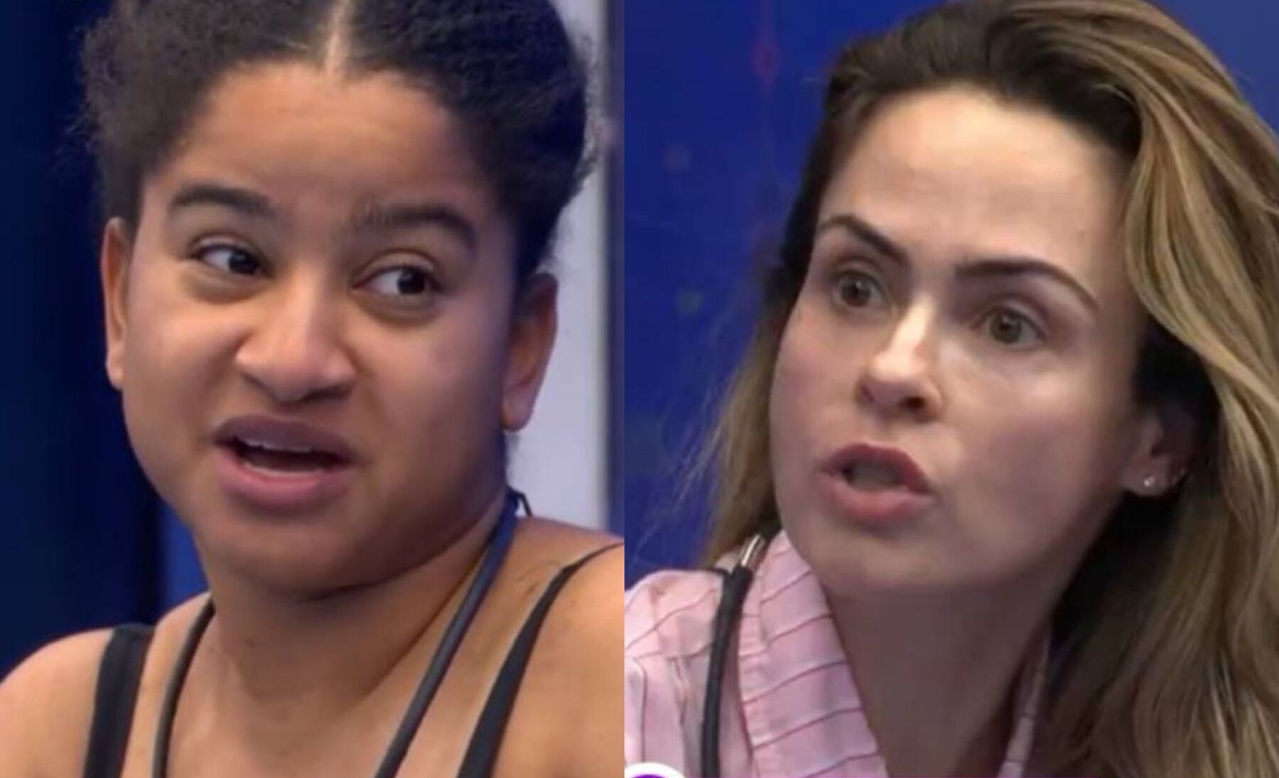 Ana Paula coloca Milena como sua rival no BBB 26: 'Não saio sem atirar'
