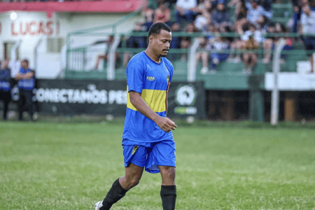Jaiderson Henrique em campo pelo Bonja Júnior