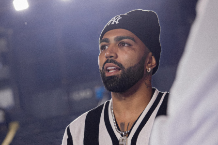 Gabigol, ídolo do Flamengo e atacante do Santos