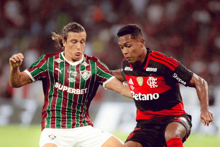 Duelo entre Flamengo e Fluminense no Maracanã