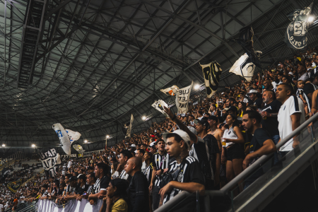 Torcida do Atlético na Arena MRV