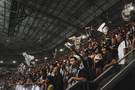 Torcida do Atlético na Arena MRV