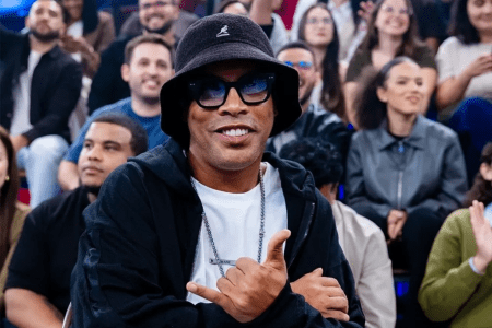 Ronaldinho Gaúcho, ex-jogador da Seleção Brasileira
