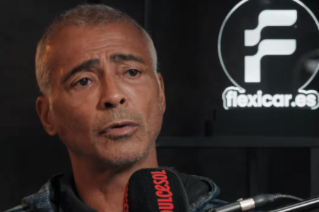 Romário, tetracampeão mundial com a Seleção Brasileira