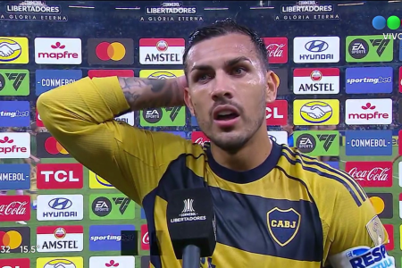 Leandro Paredes, do Boca Juniors, em entrevista após derrota para o Cruzeiro