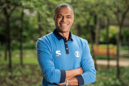 Denilson, apresentador da Ge tv