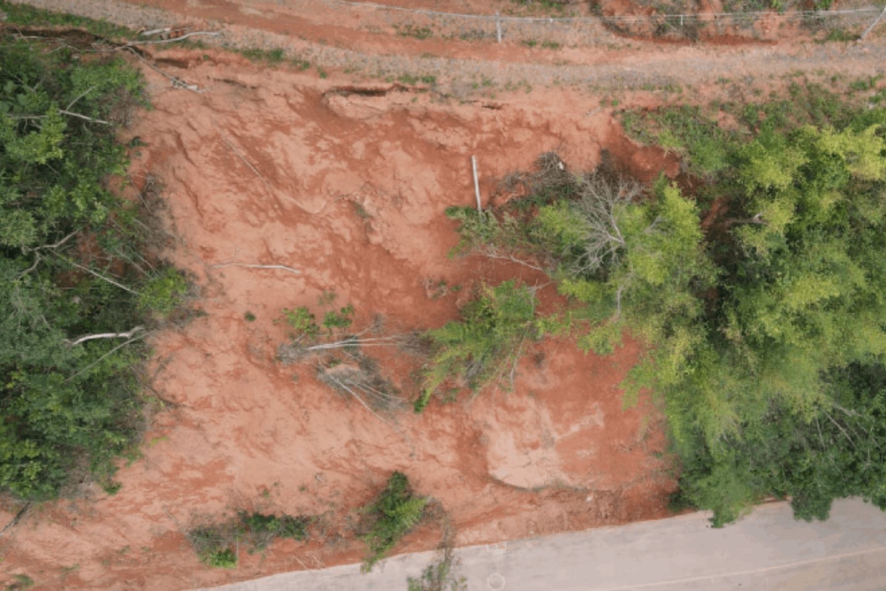 Defesa Civil interdita Estrada Athos Branco da Rosa no Parque Serra Verde