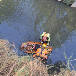Homem cai em canal do córrego Vieira e é resgatado pelos bombeiros em Montes Claros