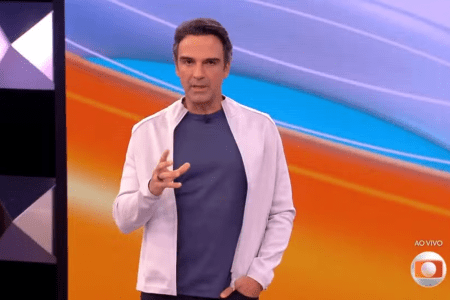 Tadeu Schmidt, apresentador do BBB 26