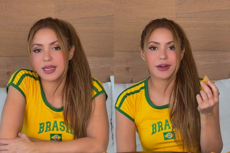 Shakira publica vídeo falando português e provando comidas típicas brasileiras