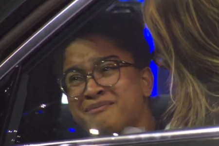 Milena chorou após derrota na Prova do Finalista