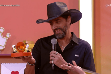 Alberto Cowboy recebeu prêmio após participação no BBB 26