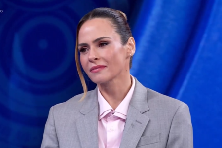 Ana Paula participou do 'Domingão com Huck' no último domingo (26)