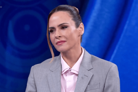 Ana Paula participou do 'Domingão com Huck' no último domingo (26)
